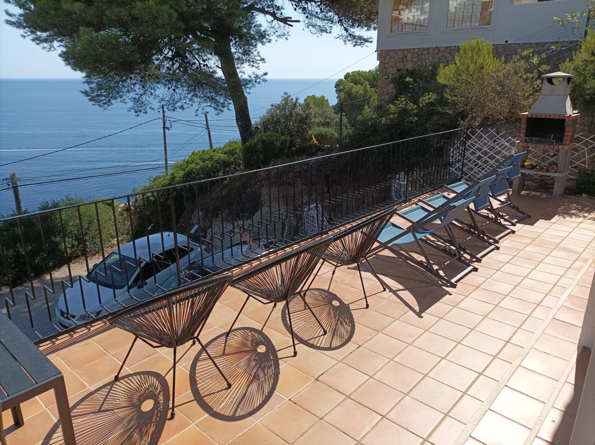 "La Terrasse De La Mer 1" -Climatisation-Wifi-Bbq -Piscine-Parking Begur Zewnętrze zdjęcie