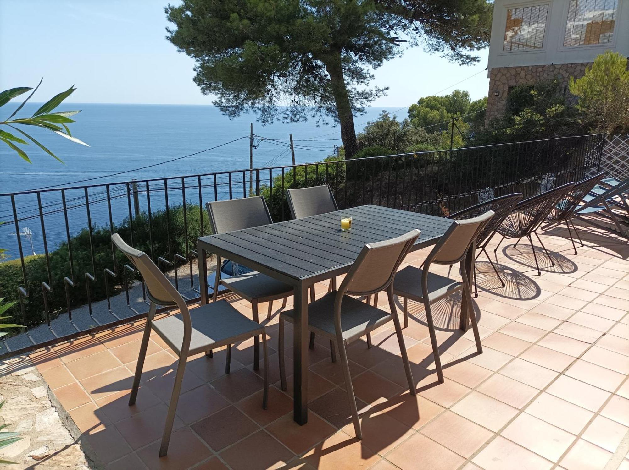 "La Terrasse De La Mer 1" -Climatisation-Wifi-Bbq -Piscine-Parking Begur Zewnętrze zdjęcie